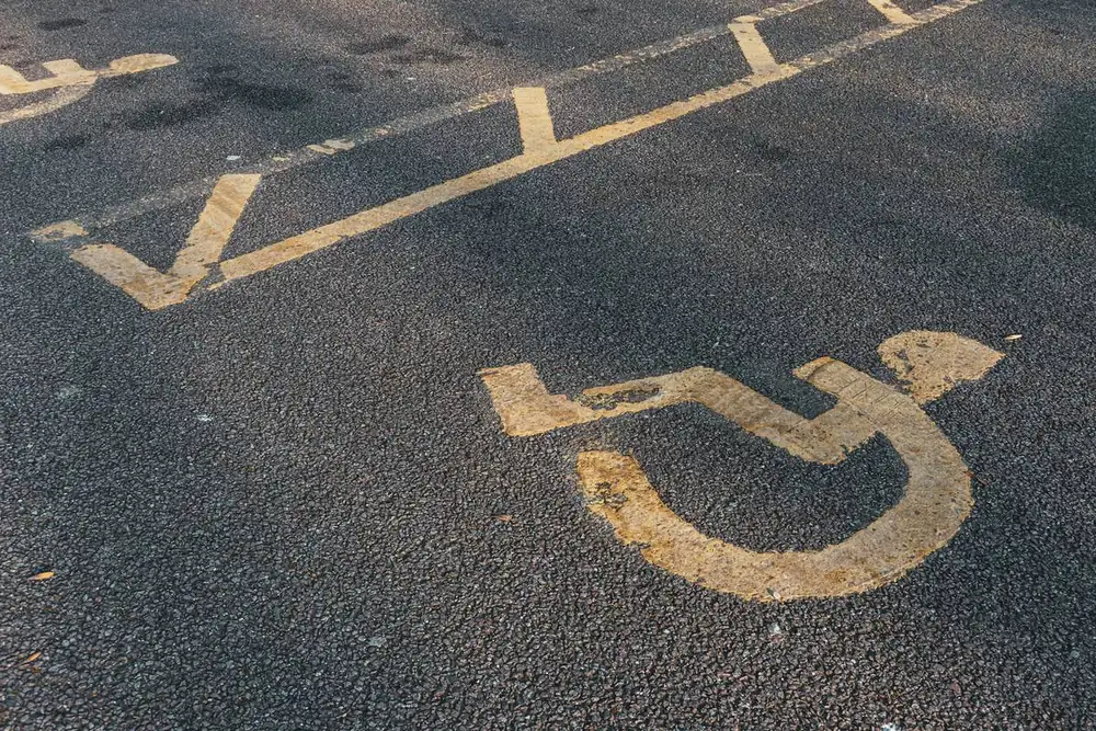 Accessible stall marking